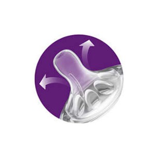 Núm ty thay bình sữa Philips Avent Natural,núm số 5 az88
