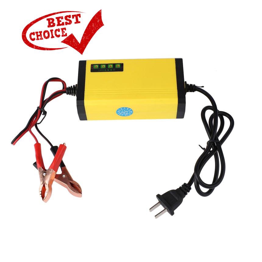 【416】Mini Portable 12V 2A Car Motor Smart Battery Charger LED Adapter Power Supply