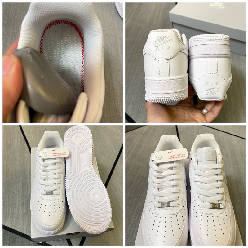 (BEST QUALITY) Giày AF1 All White Đầy Đủ Hộp Bảo Vệ Và Tặng Kèm Tất | BigBuy360 - bigbuy360.vn
