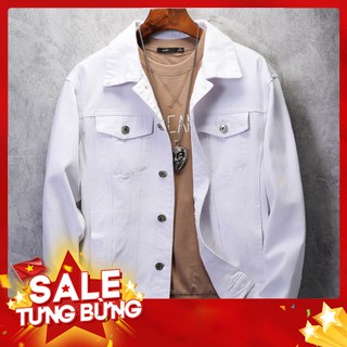 -Hàng nhập khẩu ⚡Giá Sốc⚡ Áo Khoác Kaki Màu Trắng Dành Cho Nam HOT TREND 2020 <=== Vivian2000 Liên hệ mua hàng  084.209.