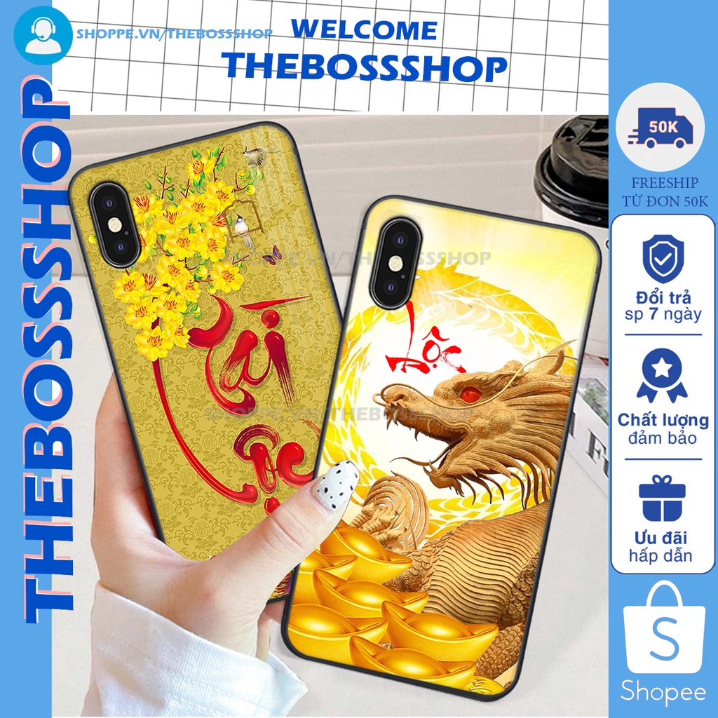 Ốp lưng iphone X / XS / XS MAX TÀI LỘC-MÃ ĐÁO THÀNH CÔNG-TÂM AN SIÊU ĐẸP