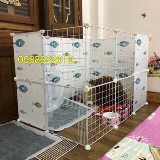 SỈ SLL CHUỒNG QUÂY CHO CÚN, MÈO, THỎ... ( bán theo tấm ghép).