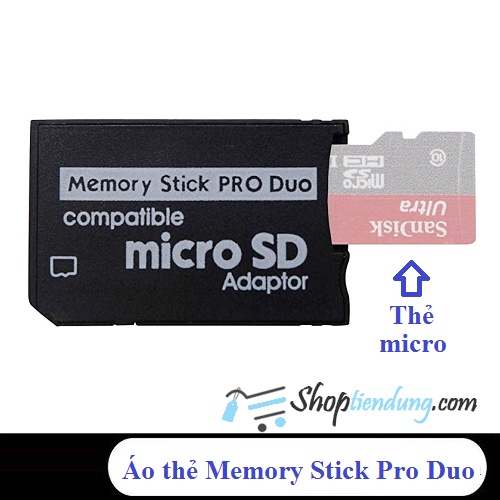 Adaptor chuyển đổi từ MicroSD sang Memory Stick PRO Duo