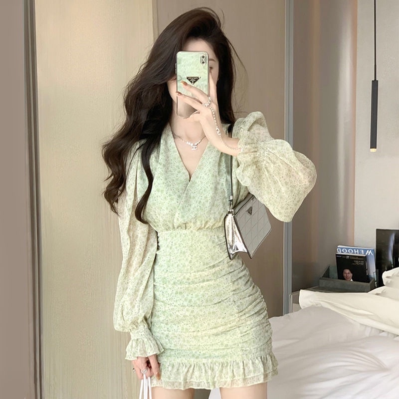 Đầm nữ body tay dài xinh mẫu mới nhất