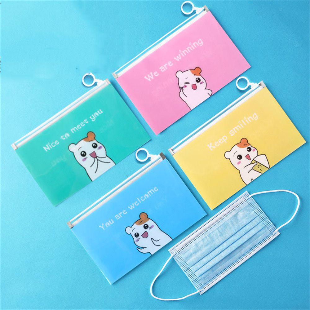 Túi Nhựa Đựng Đồ Du Lịch Chống Bụi In Hoạt Hình Dễ Thương