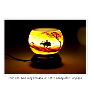 (Rẻ vô địch + 1 tinh dầu ) đen tinh dầu có thể làm đèn trang trí trong phòng khách, phòng ngủ