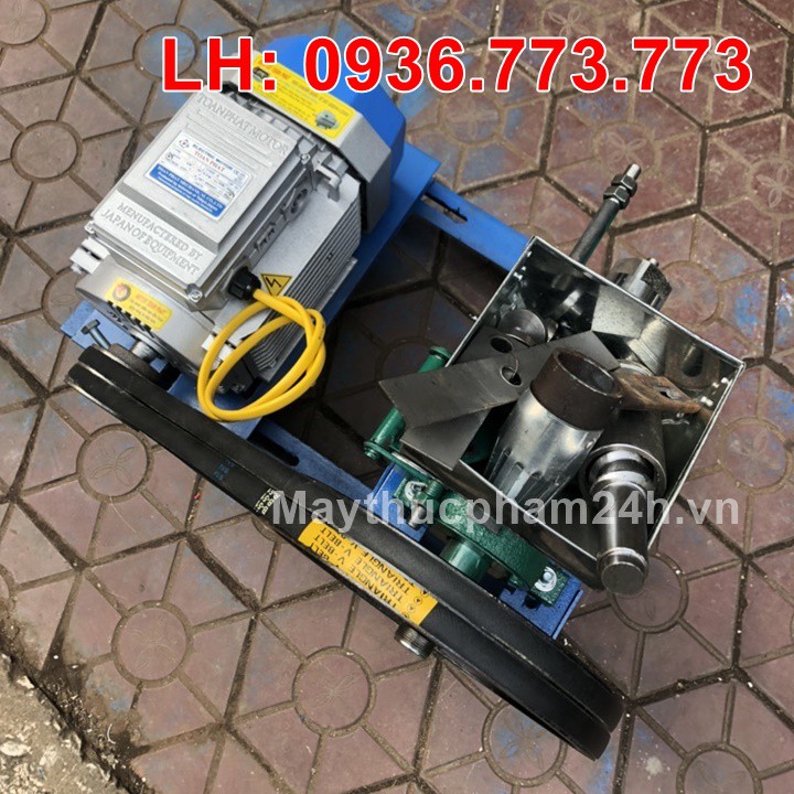 Máy nổ bỏng ngô gạo 3,5kw, máy thổi bỏng ngô dùng điện 1 pha