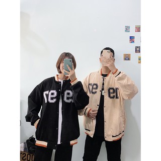 🔥freeship+ảnh thật🔥 áo khoác bomber 1997 nhung gân hàng sẵn