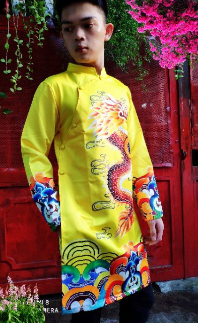 Áo dài cách tân nam