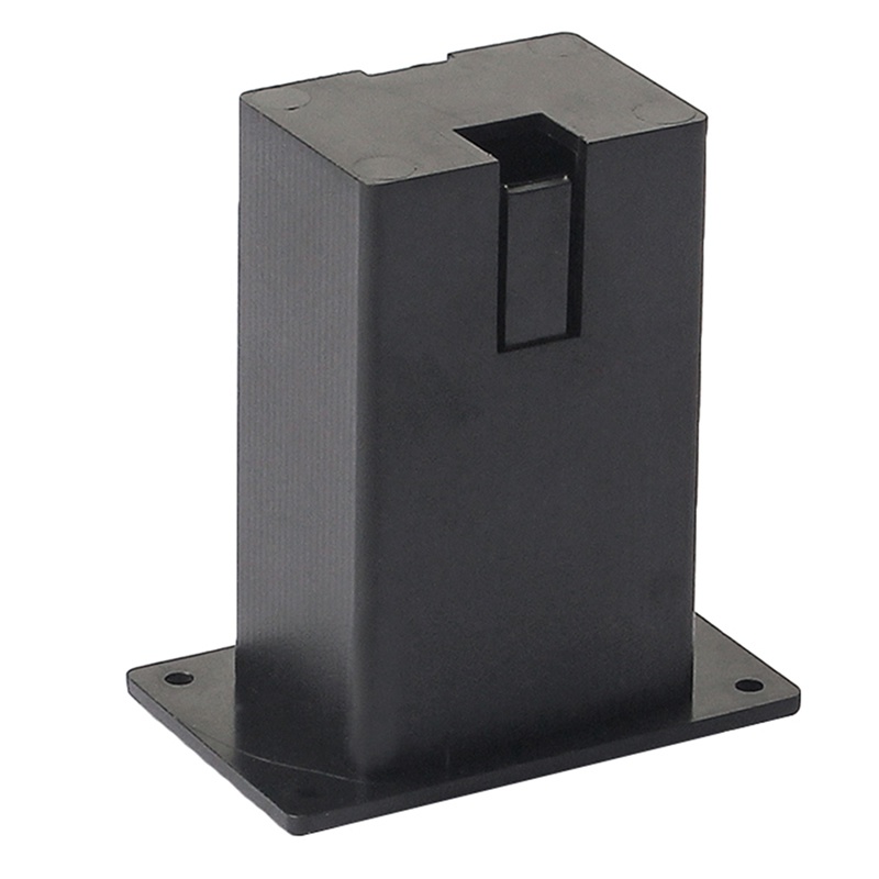 1 Hộp Đựng Pin 9V Màu Đen Cho Đàn Guitar Bass
