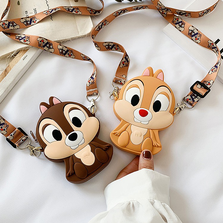 Túi đeo chéo mini hình con vật siêu đáng yêu DH824