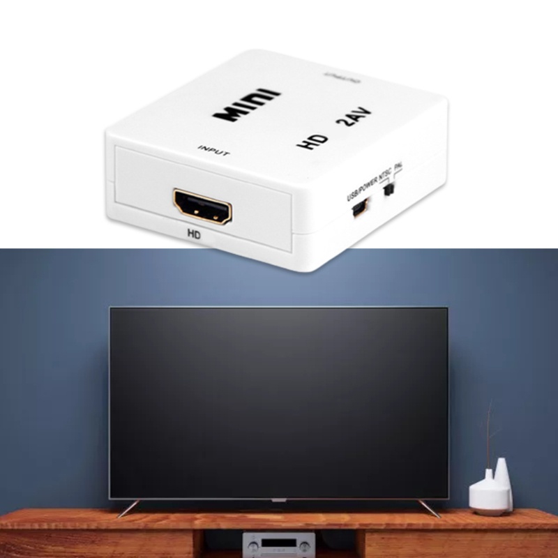 Bộ Chuyển Đổi Vedio Di Động Sang AV 3RCA 1080P NTSC PAL