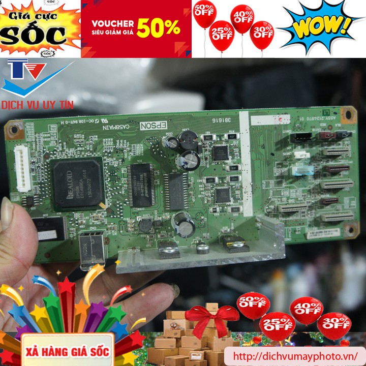 [Mã 229ELSALE hoàn 7% đơn 300K] Card main formater máy in Epson L1300 PX 1004 PX 1001 T1100