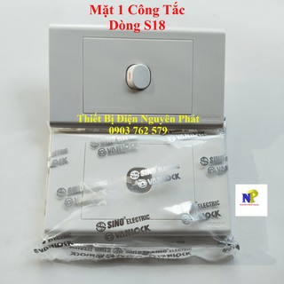 [SINO] Mặt 1 Công Tắc Dòng S18