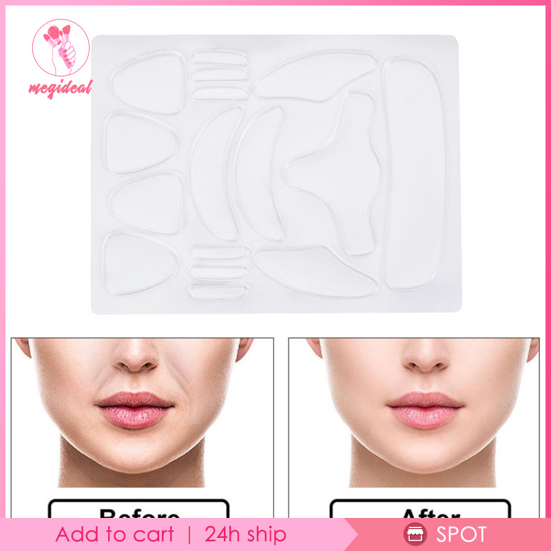 [Megideal] 16 Miếng Dán Mặt Cho Nhăn Miệng Mắt