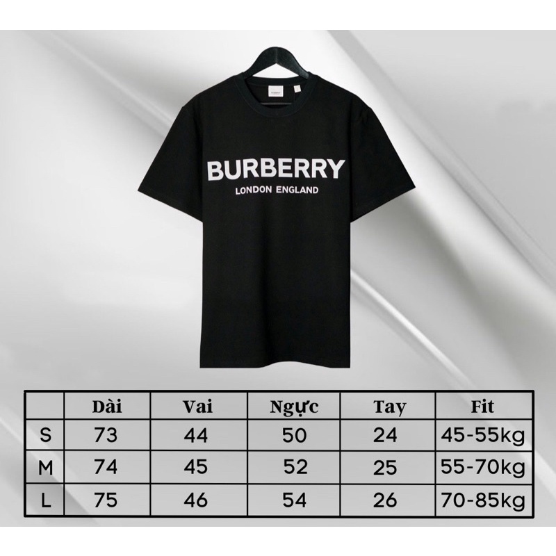 Áo thun Burberry cao cấp Áo Burberry mới nhất 1:1 Áo thun nam đẹp