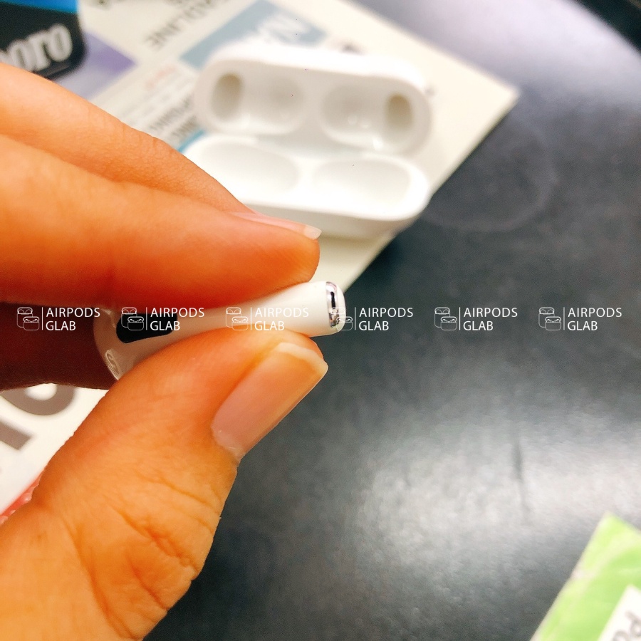 Núm kèm tai trái phải like new tai không dây e pót pờ rô chính hãng cho bộ lỗi mất