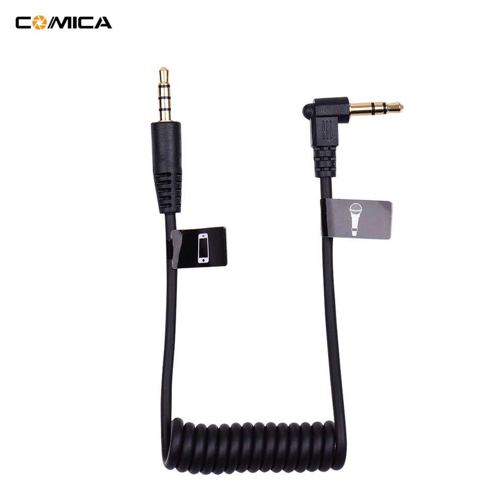 COMICA CVM-D-SPX Female 3.5mm Audio Cable Converter Microphone Cable Adapter for    Smartphone iPad