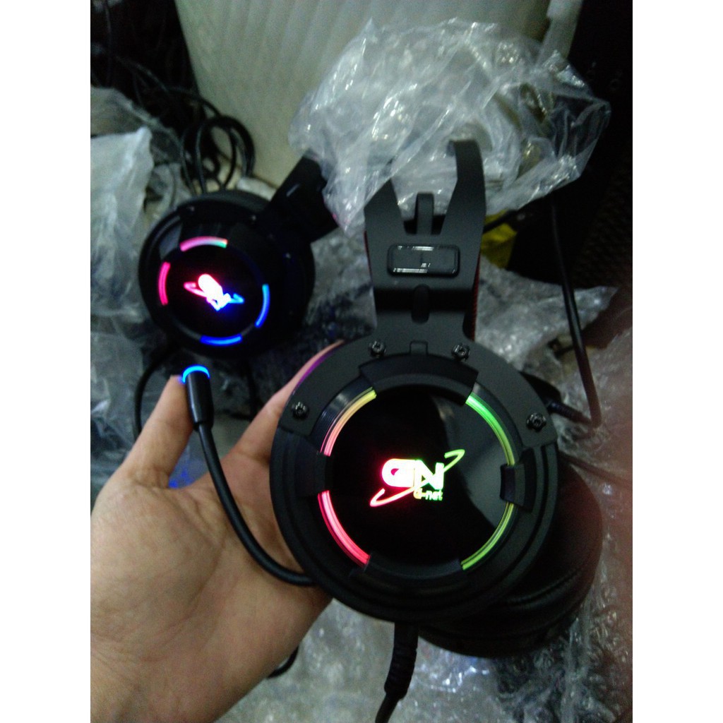 Tai nghe Gaming G-Net GH268 Âm thanh 7.1  RGB Led I Headphone GNET GH268 - Hàng nhập khẩu