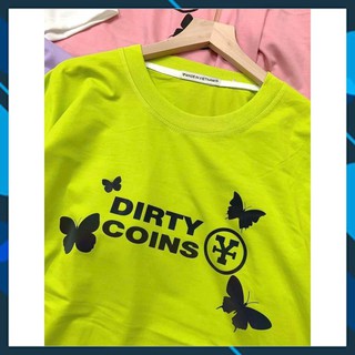 Áo thun phản quang Dirty Coin bướm