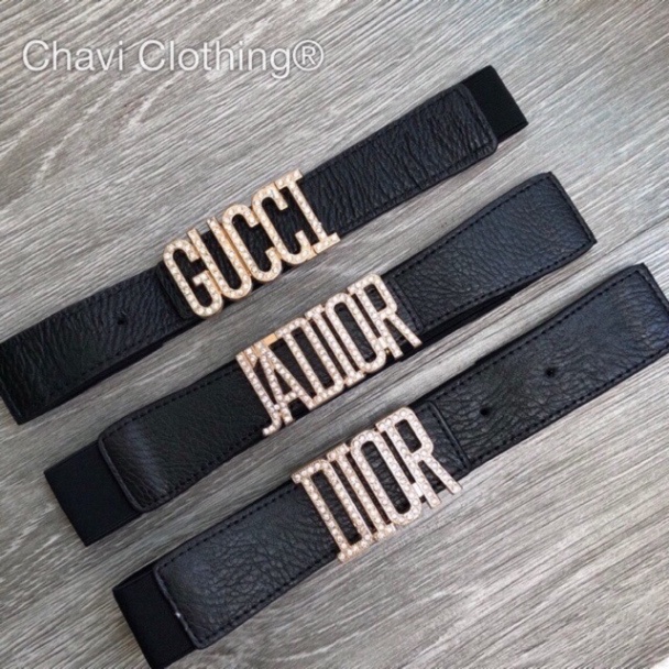 Thắt lưng đầm đính đá bản vừa 4cm tôn eo tôn dáng | BigBuy360 - bigbuy360.vn