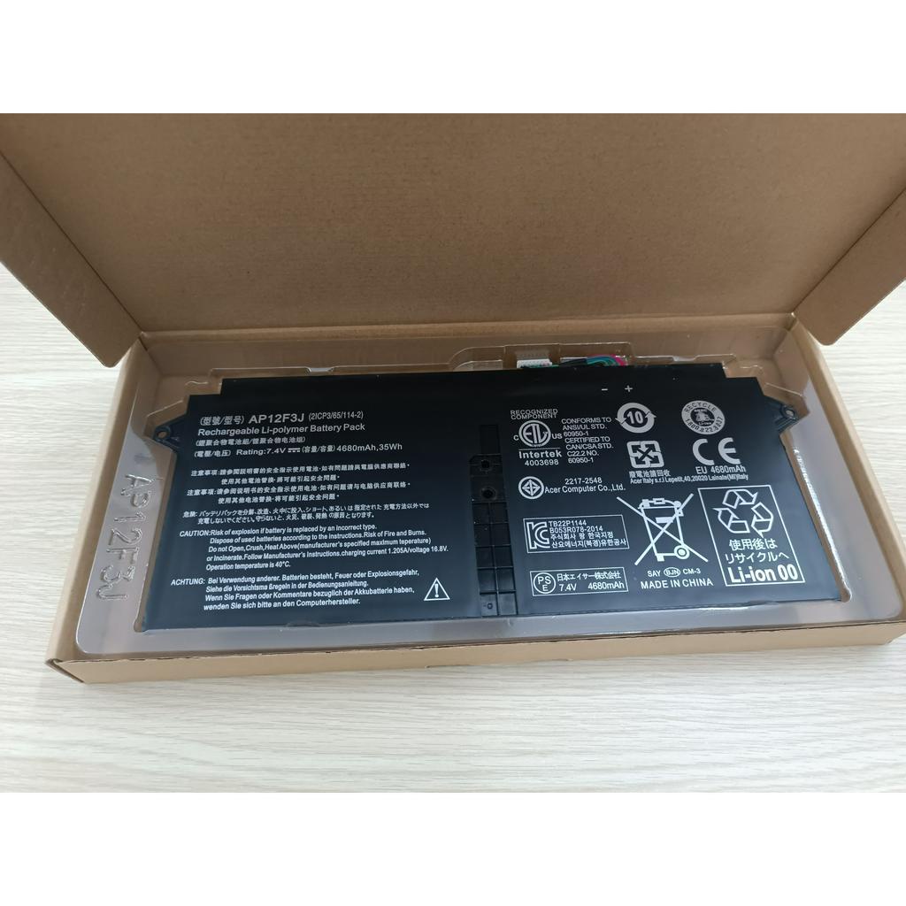 Pin Dành Cho Laptop ACER S7-391 S7-392 S7-393 S7-391-6413 Series MS2364 Ultrabook 2ICP3/65/114 AP12F3J 4680mAh Zin New