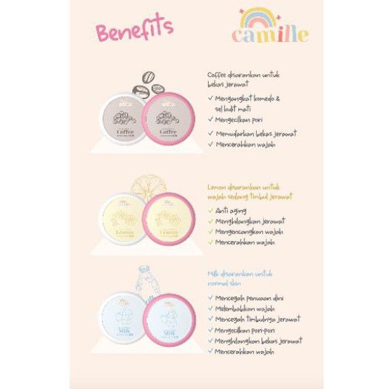 (hàng Mới Về) Mặt Nạ Camille.beaute Hữu Cơ Chăm Sóc Da | BigBuy360 - bigbuy360.vn