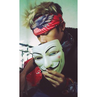 MẶT NẠ HÓA TRANG HACKER anonymous đủ màu cao cấp hàng chính hãng