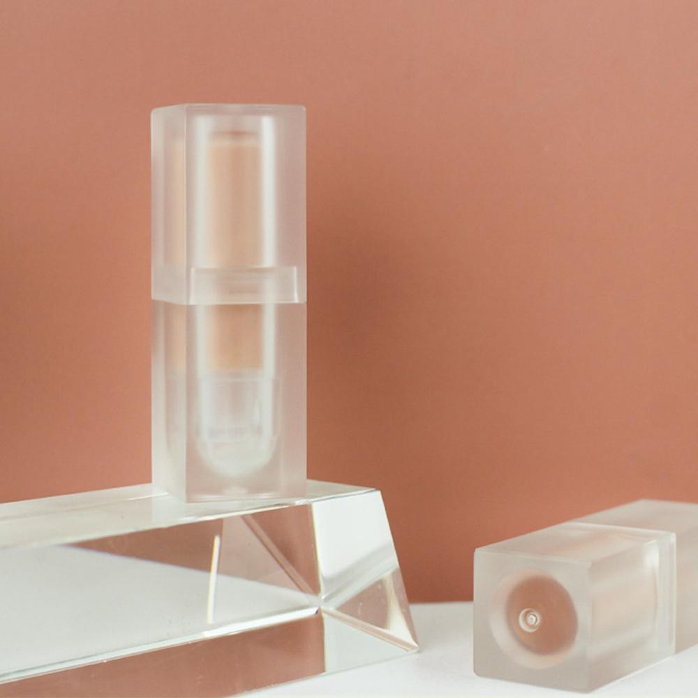 Ống Đựng Son Dưỡng Bằng Acrylic Trong Suốt Hình Vuông