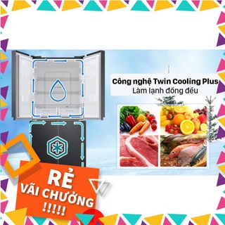 Tủ lạnh Samsung Inverter 488 lít RF48A4000B4/SV