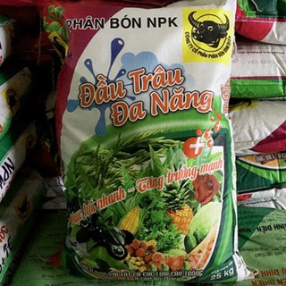 Phân NPK Đầu Trâu đa năng cung cấp dinh dưỡng 1kg (bán lẻ)