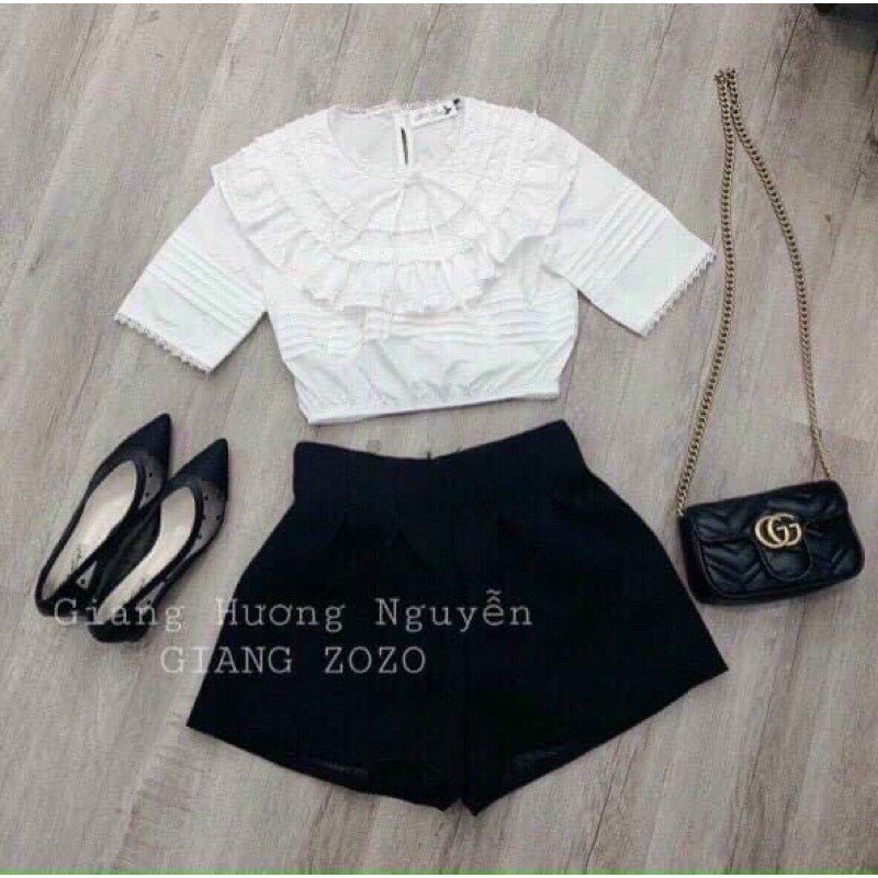 Quần short phồng xốp quảng châu
