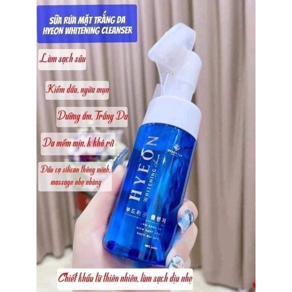 Sữa rửa mặt Hyeon Lab ( sale 10%)