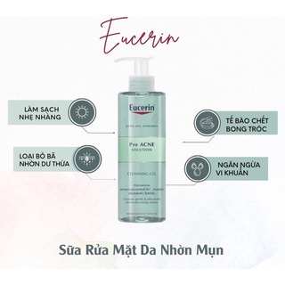 Sữa rửa mặt EUCERIN - Eucerin Pro ACNE Solution
