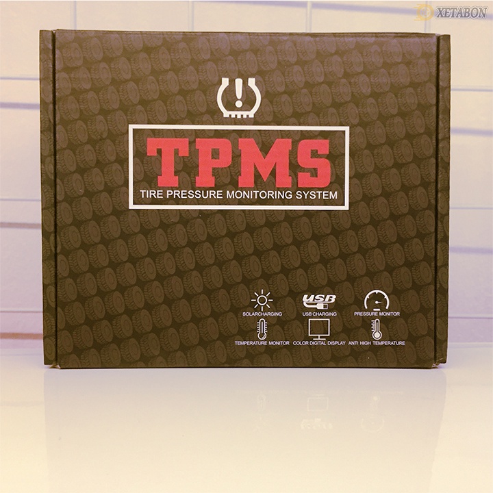 [Bản quốc tế] Cảm Biến Áp Suất Lốp Xe Hơi Hiển Thị Lên Màn Hình Van Trong TPMS cao cấp - BH 12 Tháng