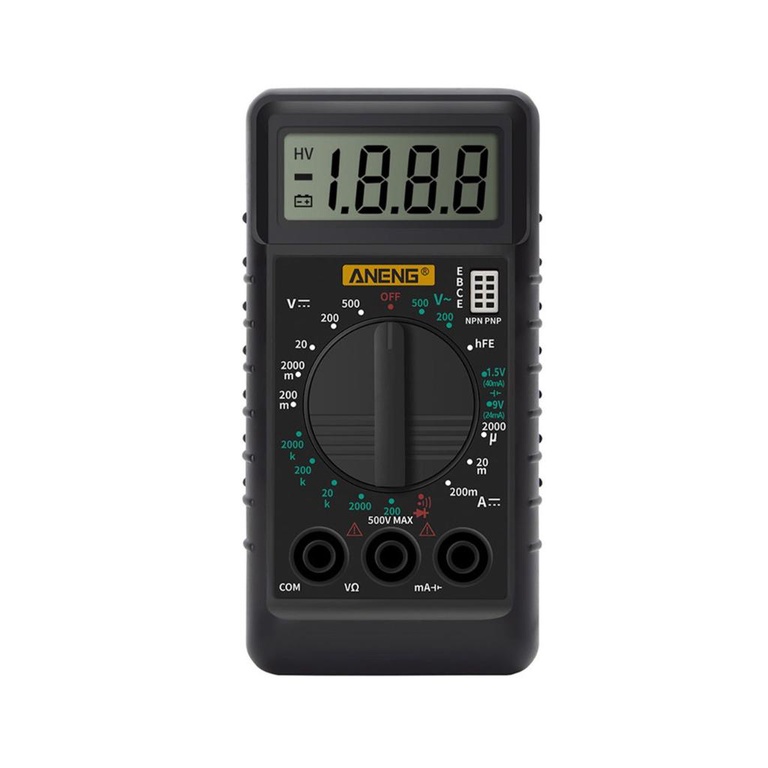 DT-182 Digital Mini Multimeter DC/AC Voltage Current Meter Multitester