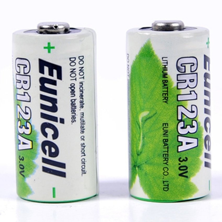 Pin Eunicell CR123 2 viên (Trắng)