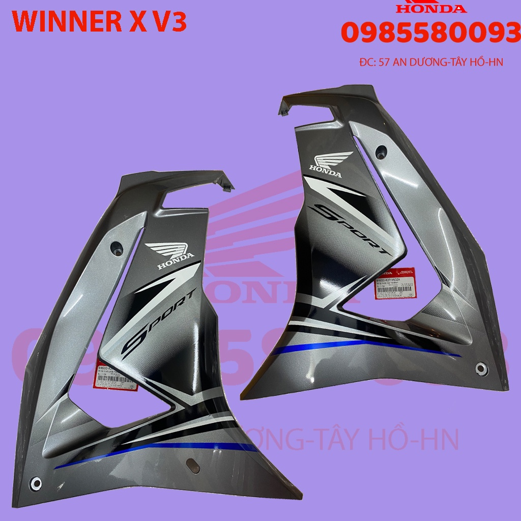 DÀN ÁO, BỘ VỎ, WINNER V3 2022 MÀU XÁM