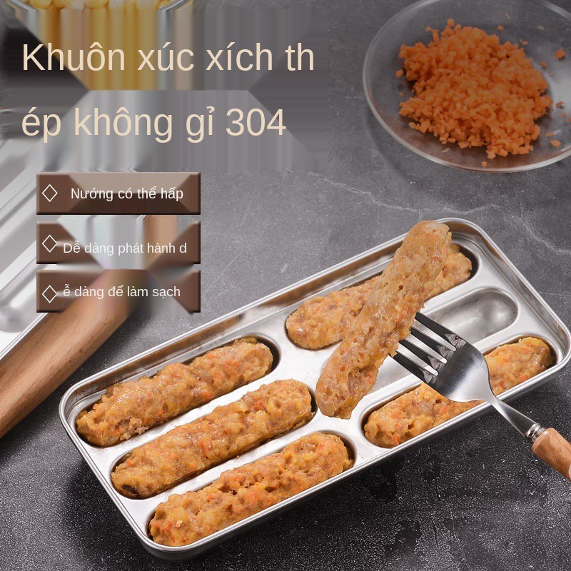 ◄Lớp đồ ăn 304 thức thép không rỉ tại gia xúc xích nóng sữa em bé tủ có thể được đun và chống nhiệt