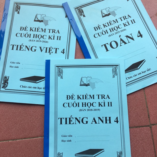 Bộ đề kì 2 lớp 4
