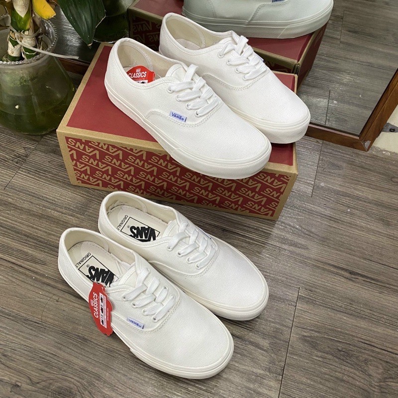 [Full box-bill] giày vans classic trắng mới :