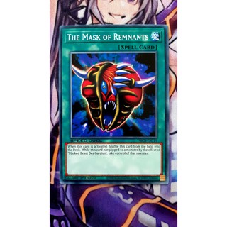 [ Đậu Phộng ] Thẻ Bài Yugioh Spell The Mask of Remnants - SBCB-EN119 - Common
