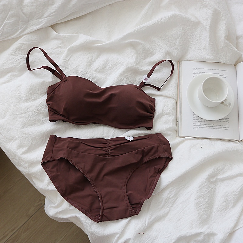 Bộ Đồ Lót Nữ Đúc Su Cao Cấp, Set Nội Y Sexy Co&Com BAN079N Dáng Quây Nâng Ngực Chất Mềm Mịn Co Giãn Thoải Mái | BigBuy360 - bigbuy360.vn