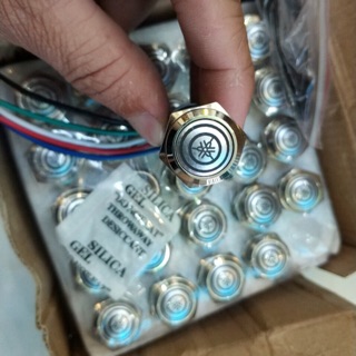 Công tắc led nhấn giữ logo Yamaha và Honda