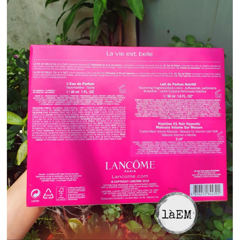 SET NƯỚC HOA Lancome PHIÊN BẢN GIỚI HẠN