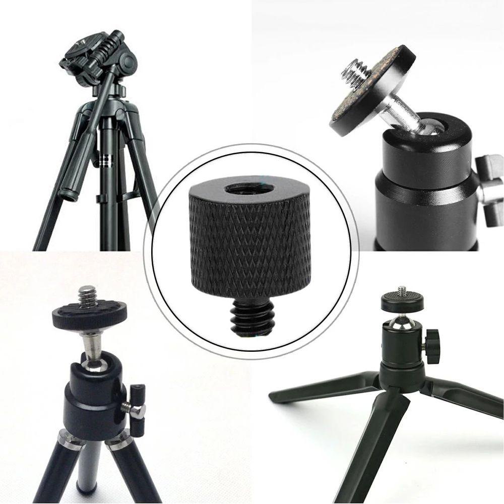 Vít Chuyển Đổi Giá Đỡ Ba Chân 1 / 4 &quot;Sang 3 / 8&quot; Bằng Nhôm Cho Máy Ảnh