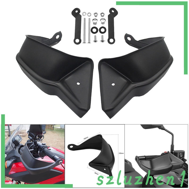 Set 2 Tấm Chắn Gió Bảo Vệ Tay Cầm Xe Honda Nc750 X Dct 2012-2020 Đen | BigBuy360 - bigbuy360.vn