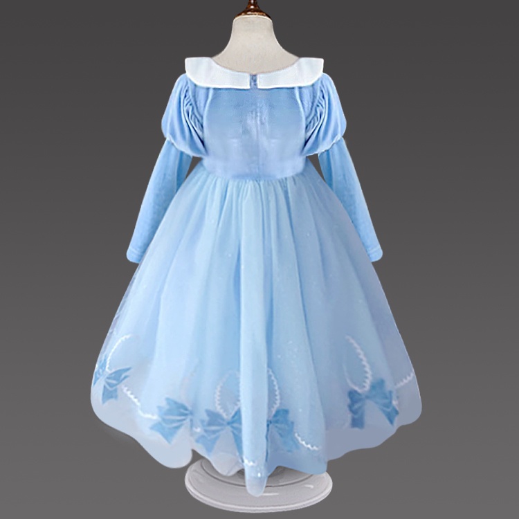 Đầm hóa trang công chúa Elsa cho bé gái