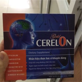 Bổ não Cerelon  gold  hộp 100 viên