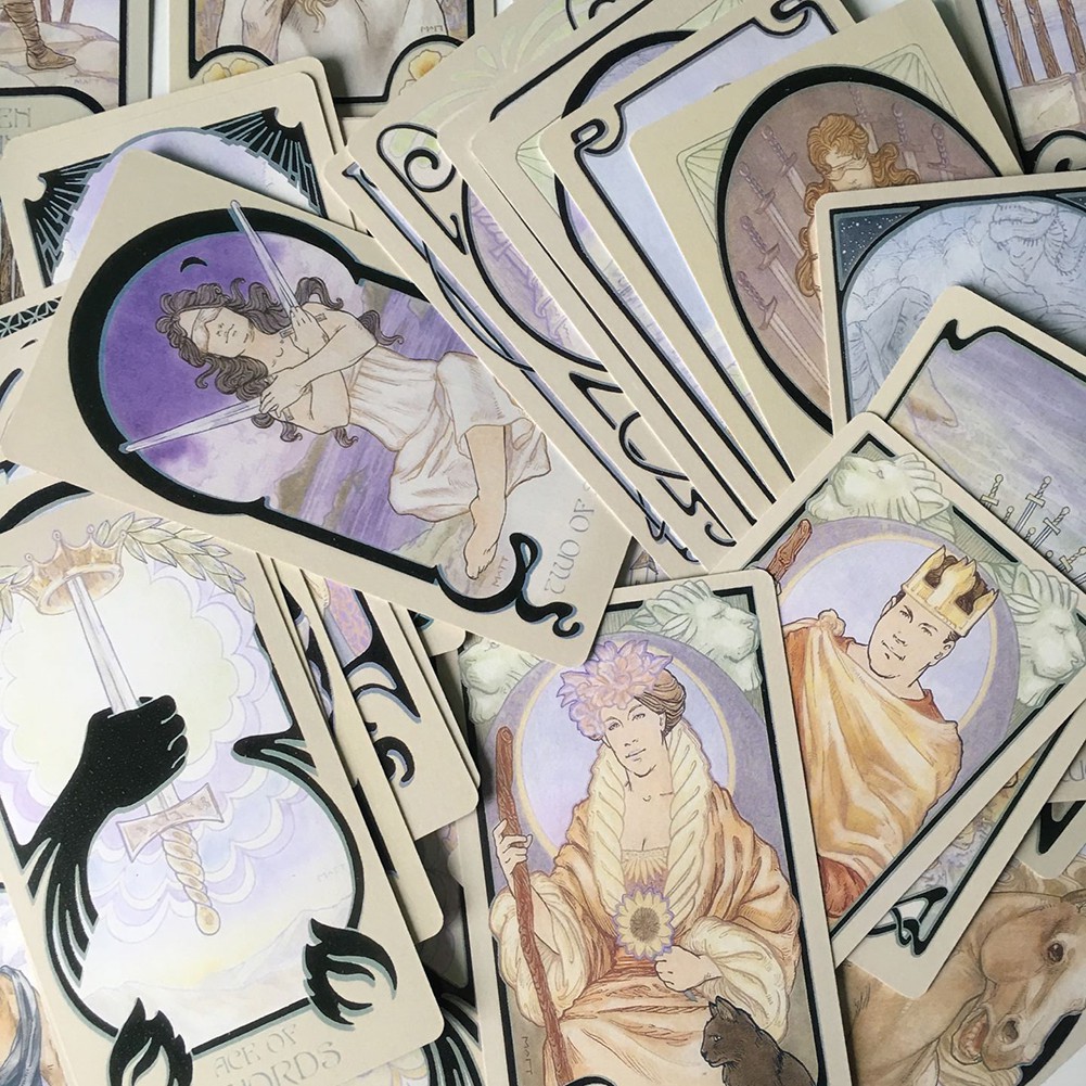 ♥♡yunkan♥♡80 Ethereal Visions Illuminated Tarot Tarot Cards